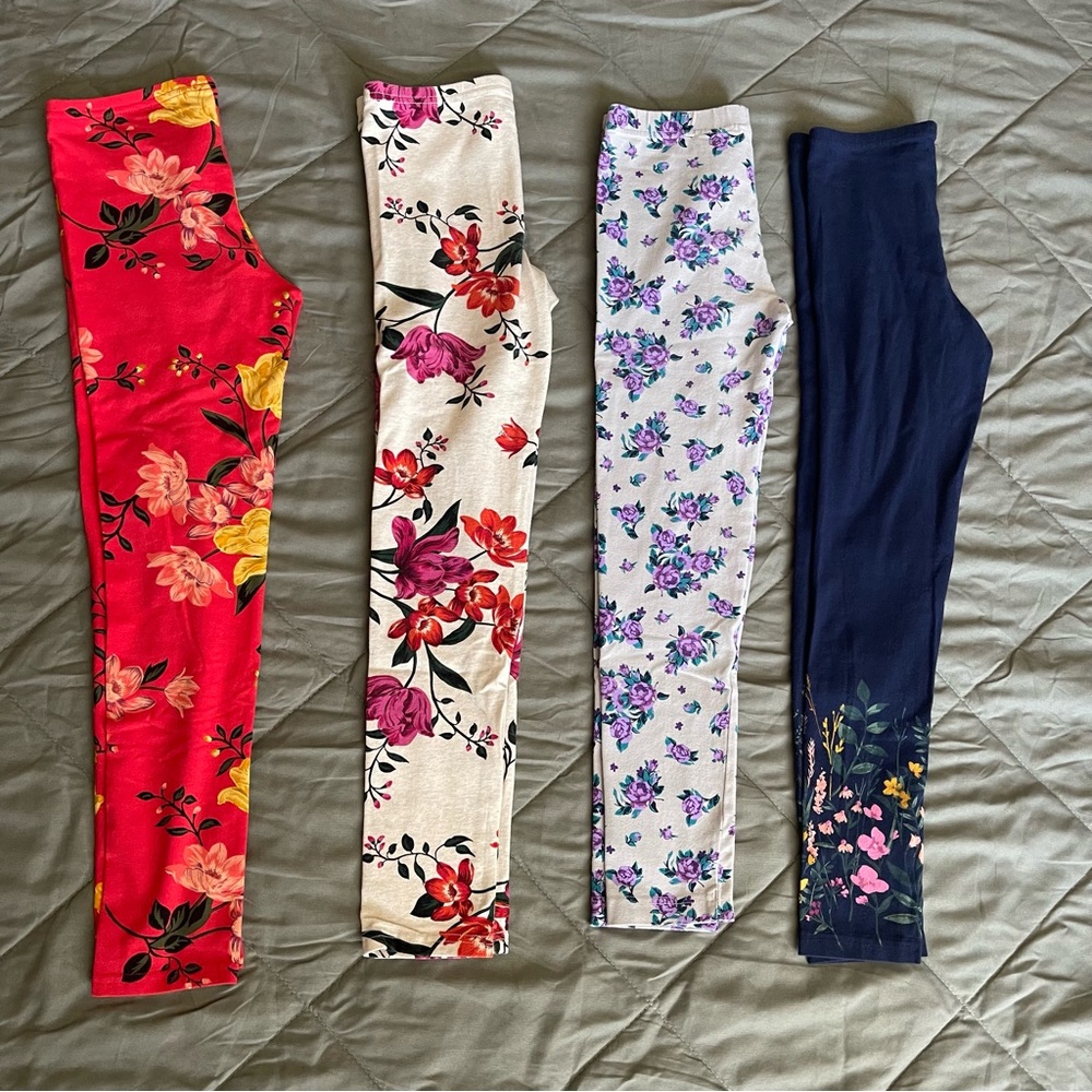 Girl’s Old Navy and Kirkland leggings